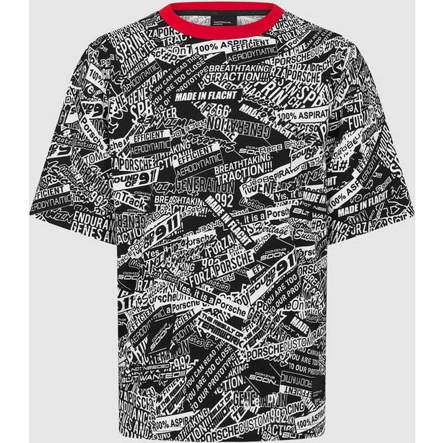 2024 Porsche Motorsport AOP Oversized T-Shirt (Black) Men's Polyester Made By: Puma