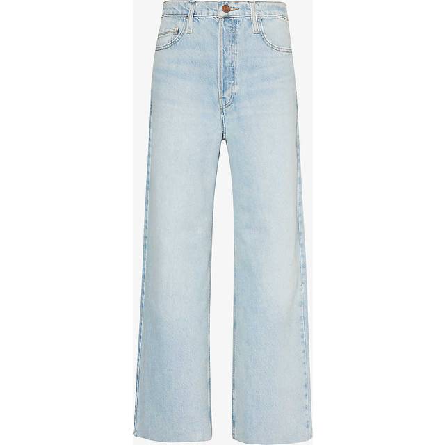 Light Blue Le Low Baggy Wide Leg Jean - Navy (29)