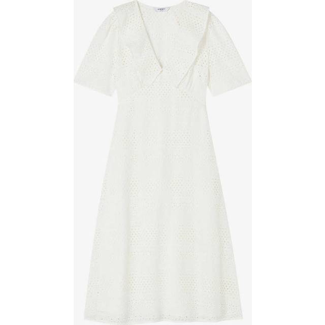 LK Bennett Womens Ella Dresses, White - Size 8 UK