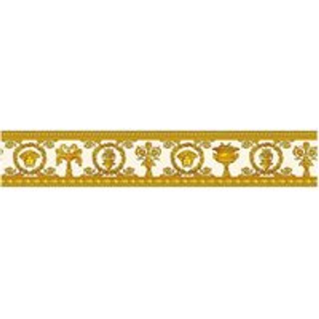 Profhome 343052-GU Exclusive wallpaper wall matt gold yellow 0.45 m2 (4.84 ft2)