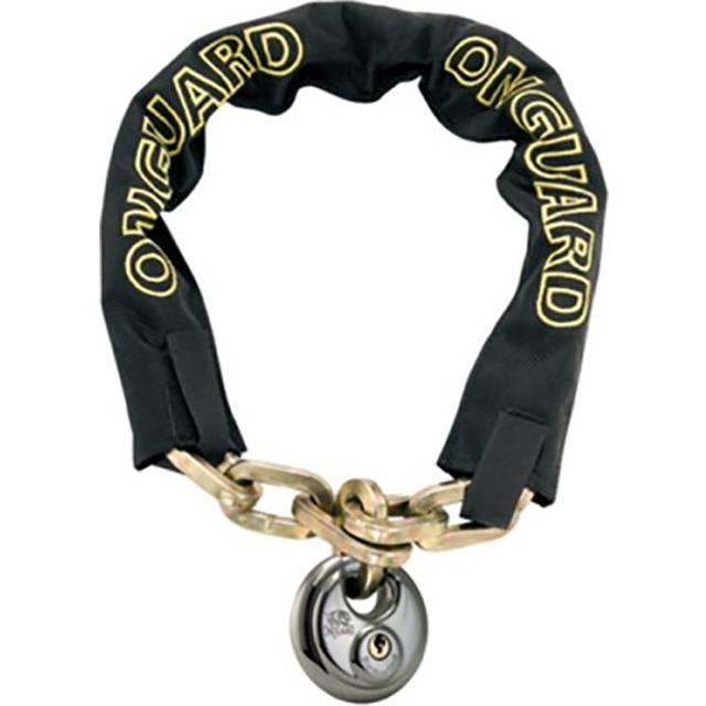 OnGuard Mastiff Series Chain Lock with Padlock - Black