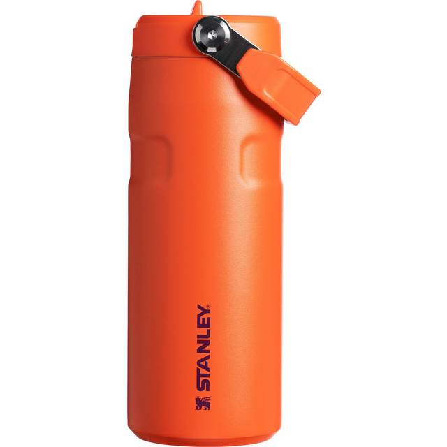 Stanley IceFlow Flip Straw 2.0 Water Bottle 16 OZ | Built-In Straw with Larger Opening | Lightweight & Leak-Resistant | Insulated Stainless Steel | BP