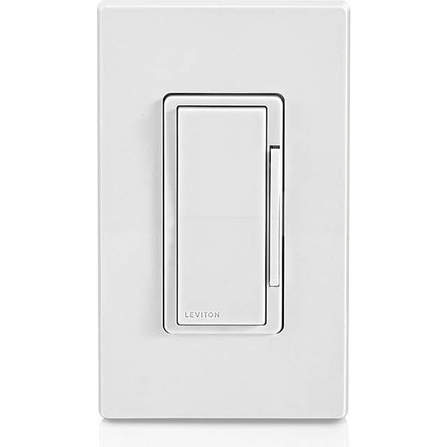 Leviton LEVZW6HD-1RW Z-Wave 800 Series Decora Smart Dimmer Switch, White
