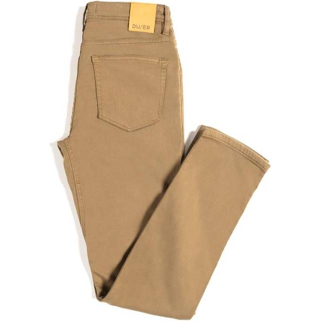 DUER No Sweat Straight-Leg Pants Women - Tobacco (W31/L30)