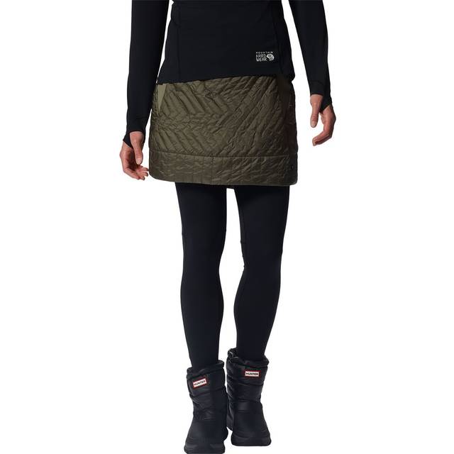 Mountain Hardwear Trekkin Insulated Mini Skirt Women Stone Green (L)