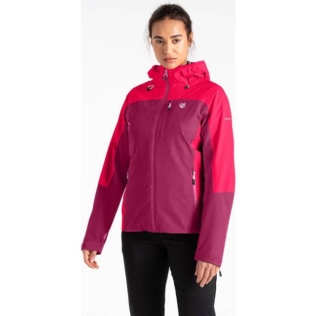 Dare 2B Womens Torrek Full Zip Hooded Waterproof Jacket 10 - Bust 34' (86cm)