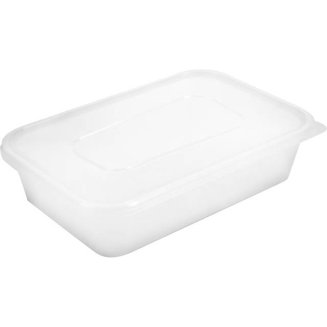 Premium Takeaway Food Containers With Lid 500ml / 18oz (Pack of 250)