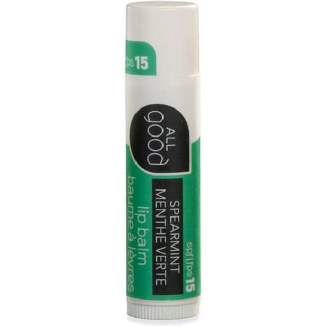 All Good Organic Lip Balm - SPF 15 Spearmint 0.15 oz