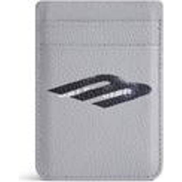 Balenciaga Cash Magnet Card Holder - Grey &amp; Silver - Men's - Calfskin