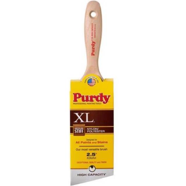 Purdy 2-1/2' 144424425 XL High Capacity Paint Brush  Angle Sash  Beavertail