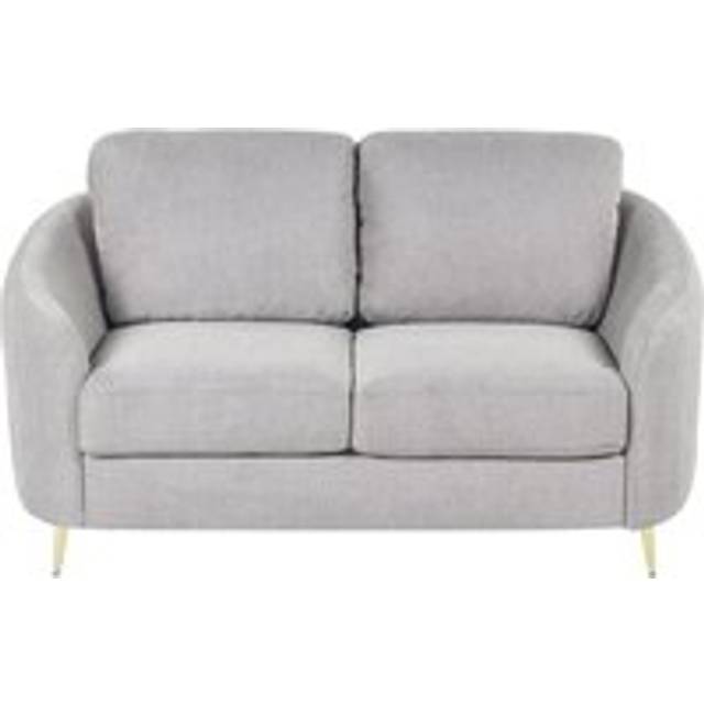2 Seater Fabric Sofa Grey TROSA