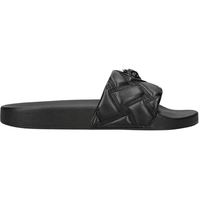 Kurt Geiger London Quilted Meena Slides - Black - 36