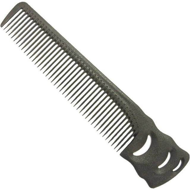 (Carbon Black) YS Park 213 Soft Flex Comb (175 mm)