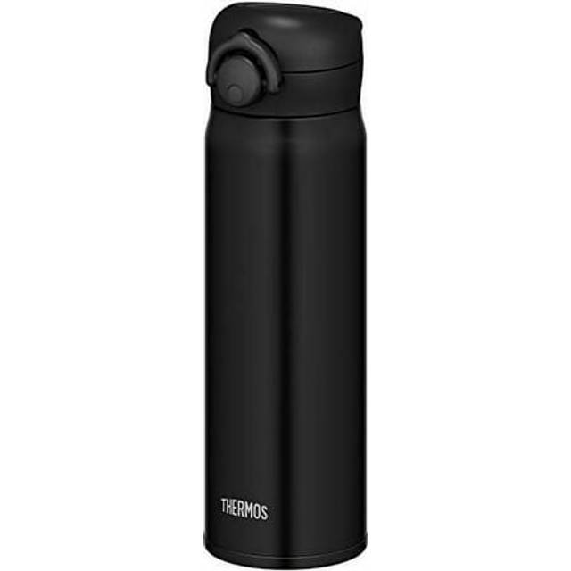 Thermos Water Bottle Vacuum Insulated Mobile Mug 500ml Matte Black MTBK JNR-501
