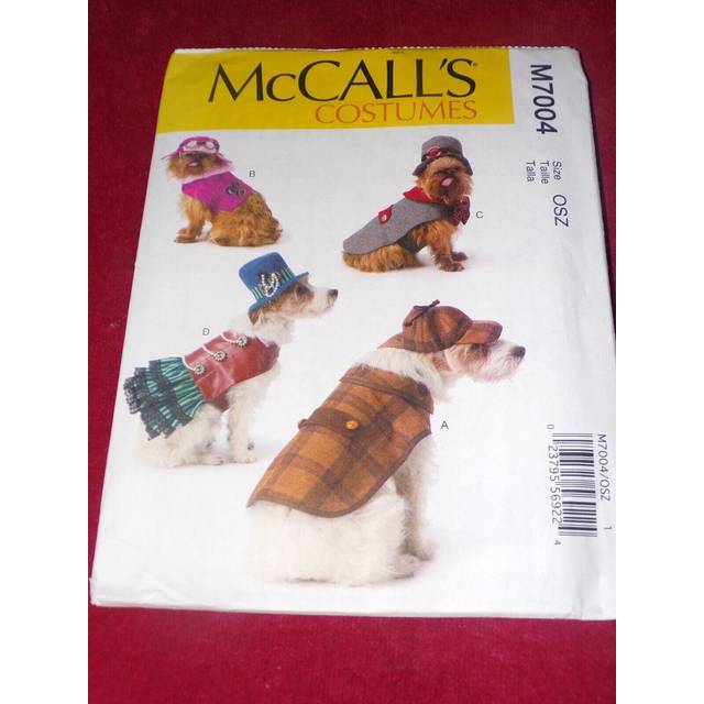 McCalls Paper Sewing Pattern 7004