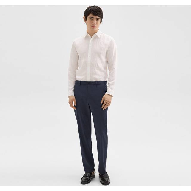Theory Curtis Linen-Blend Pant