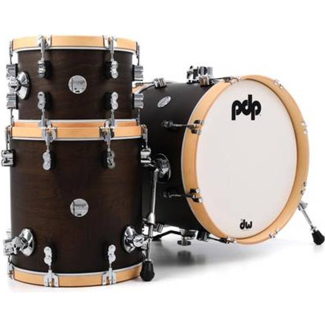 PDP Drums PDCC1803WN Concept Classic Walnut Stain 3-Piece Bebop Shell Set