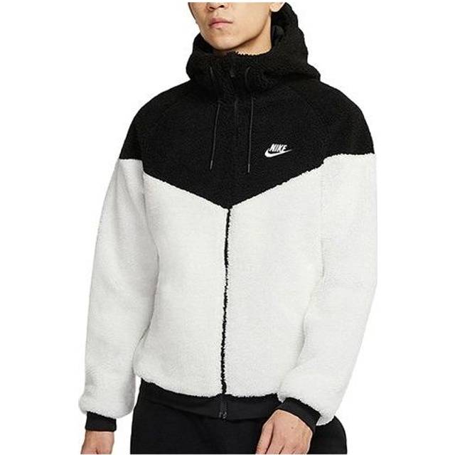 Nike Windrunner lamb's wool Stay Warm Athleisure Casual Sports polar fleece Jacket Creamy White DD0300-016 - L