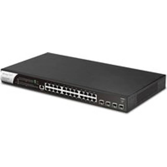 DrayTek VSP2282x-K Vigor 24 Port 10GbE PoE Switch - with SFP+ Uplink