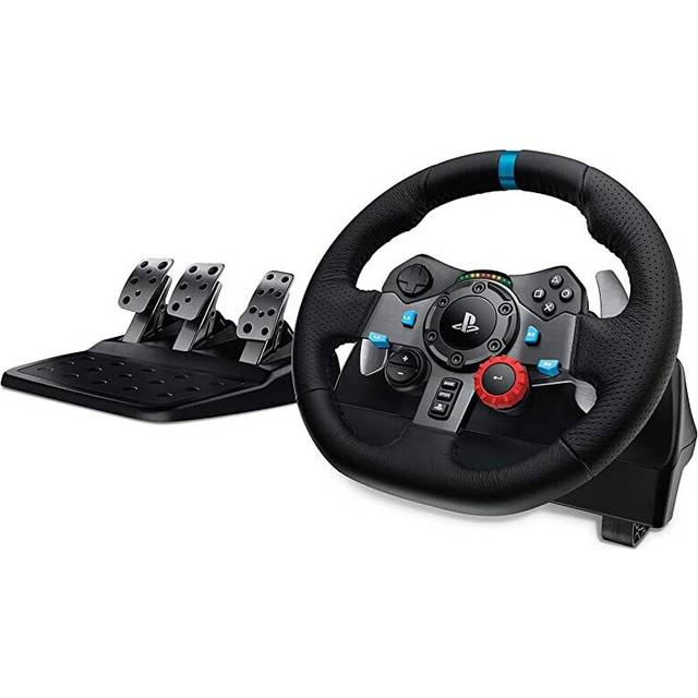 Logitech G29 Racing Steering Wheel Pedals PS5 Compatible PlayStation 5