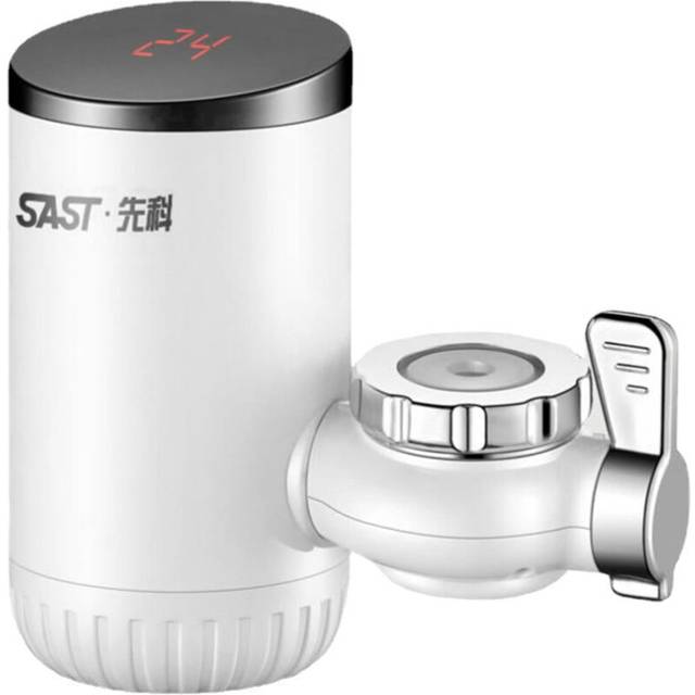3000W Electric Tankless Hot Water Heater Faucet 3s Instant Heating Digital Display Bathroom Kitchen Tap IPX4 Waterproof