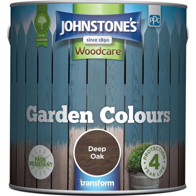 Johnstones Garden Colours Matt Paint 2.5L - Deep Oak