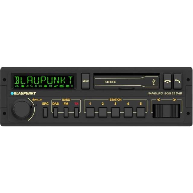 Youngtimer BLAUPUNKT Hamburg SQM 23 Dab Autorradio.
