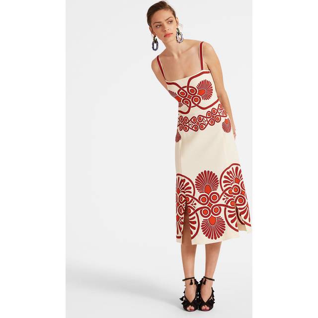 La DoubleJ Buy Me A Martini Dress - Woman Dresses Medallion Placée Cream S