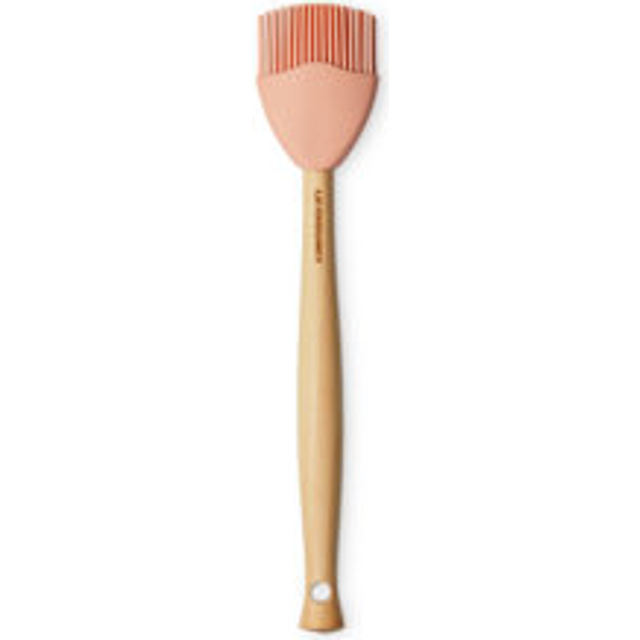 "Le Creuset Silicone Craft Series Basting Brush  11 3/8"""""""" x 2 1/8""""""""  Peche"