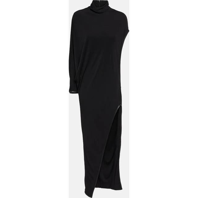Tom Ford Cutout crepe jersey maxi dress - black (UK 14)