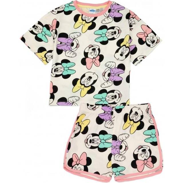 Minnie Mouse Girls All-Over Print Short Pyjama Set