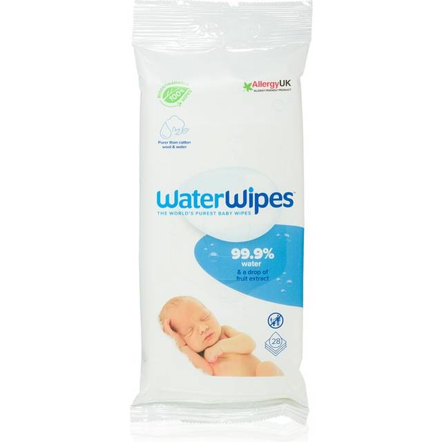 Waterwipes Sensitive Newborn Biodegradable Baby Wipes 28 Pk