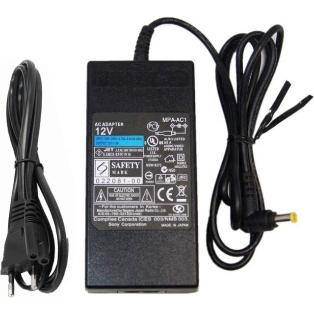 (UK cable) 12V AC DC Adapter Charger For SONY EX3 PMW-EX3 XDCAM EX EX3 PMWEX3 Video Camera Camcorder 12VDC 3A 36W Power Supply Cable