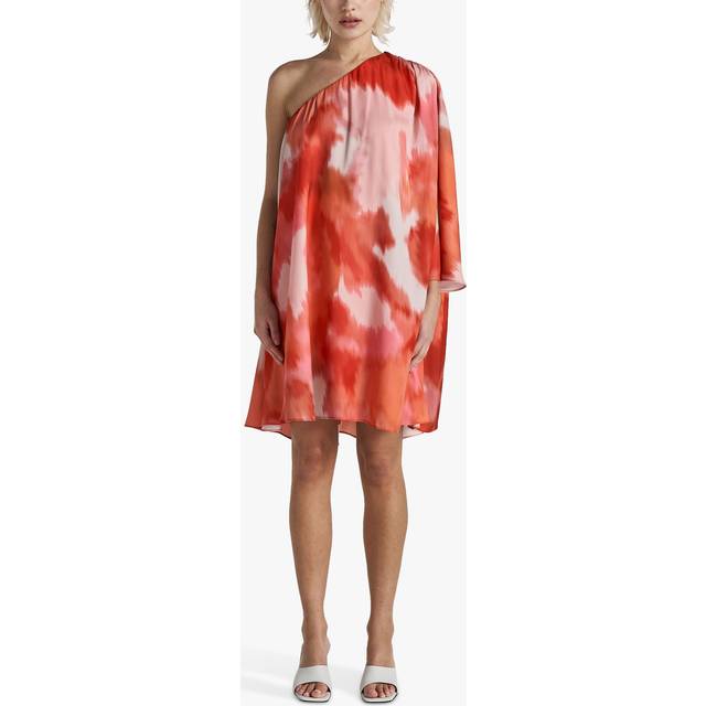 Twist & Tango Eileen Satin Mini Dress, Red