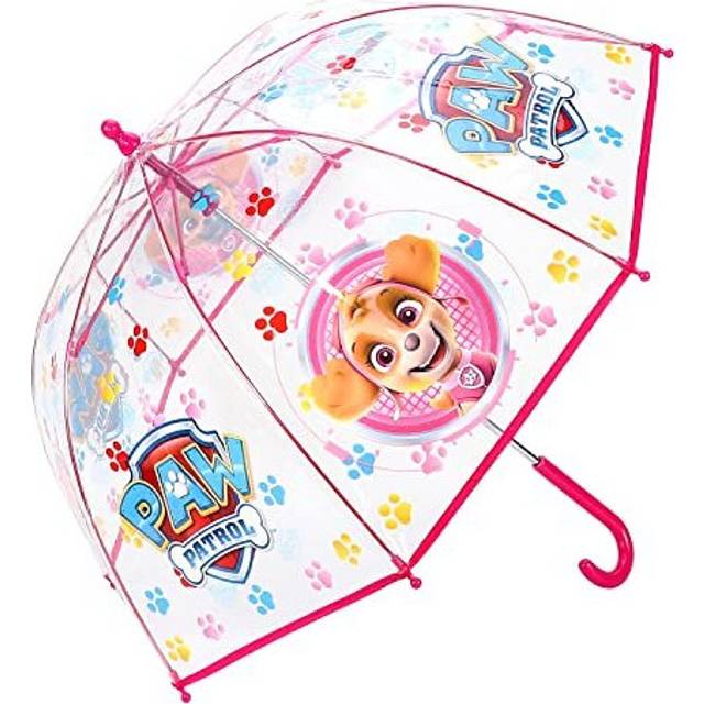 Templar Paw Patrol Girl Dome Umbrella for Kids Childrens Boys Girls Brolly with Safety Opening