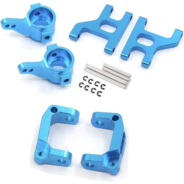 Metal Steering Cup C Hub Carrier Arm Set for 1/10 RC Crawler Car,5