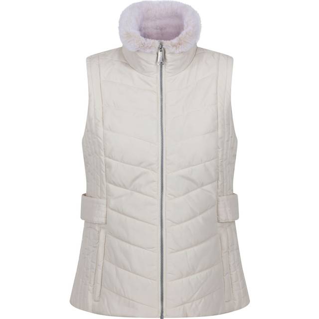(12 UK, Light Vanilla) Regatta Womens/Ladies Wildrose Baffled Gilet
