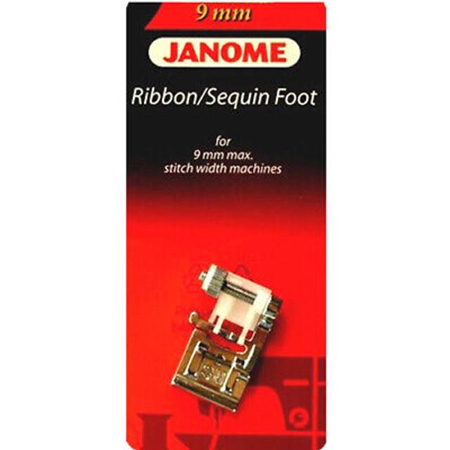 Janome sewing machine ribbon and sequin foot for janome 9mm stitch width models