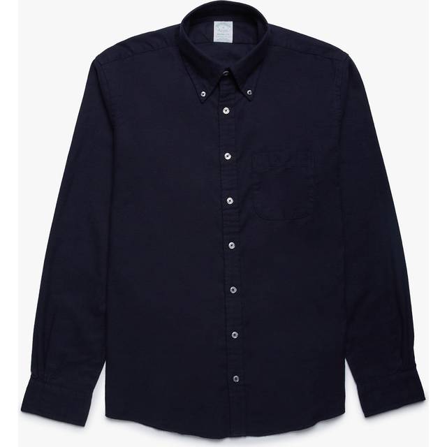Brooks Brothers, Skjorta, Herr, M, Bomull, Milano Slim-fit Sportskjorta