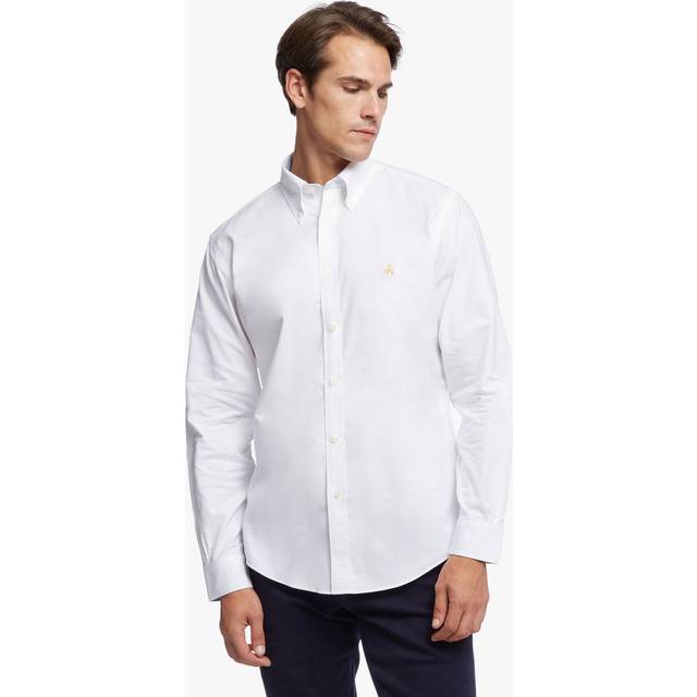 Brooks Brothers, Skjorta, Herr, S, Bomull, Regent Regular-fit Non-iron Sportskjorta