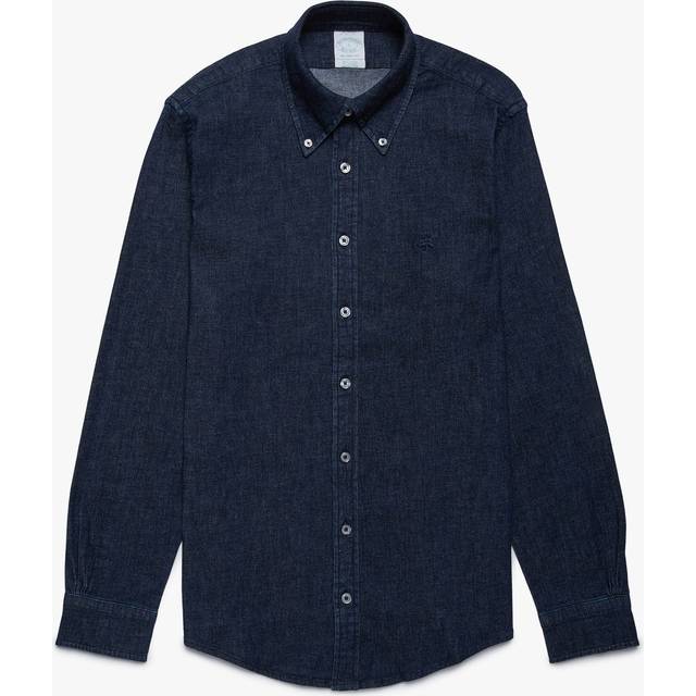 Brooks Brothers, Skjorta, Herr, S, Bomull, Milano Slim-fit Sportskjorta