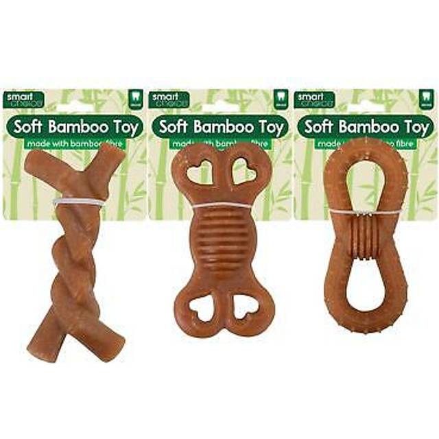 Bamboo Pet Dog Puppy Chew Toys Strong Durable Dental Health Natural