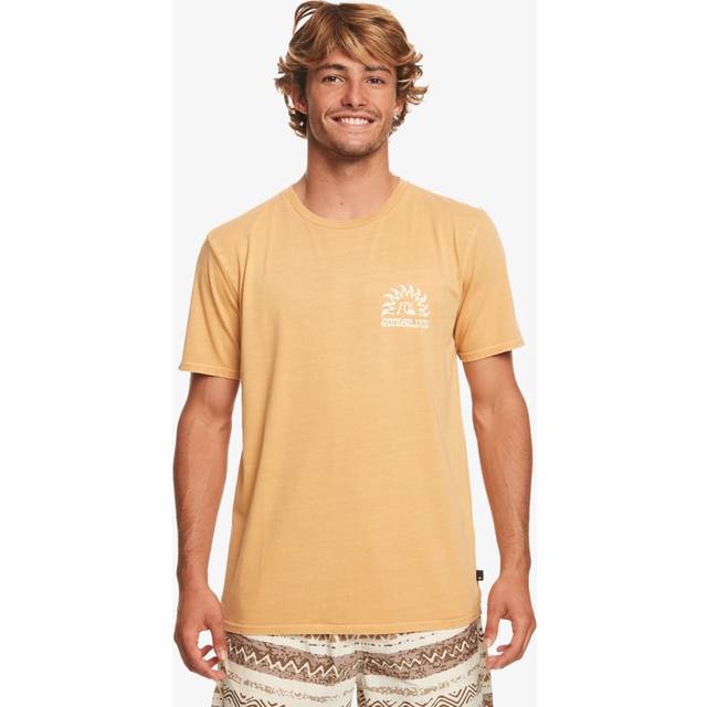 Earthy Type T-Shirt in Mustard - XL