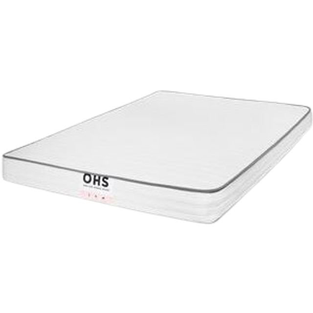 Memory Foam Mattress Extra Comfort Springs - White - Single