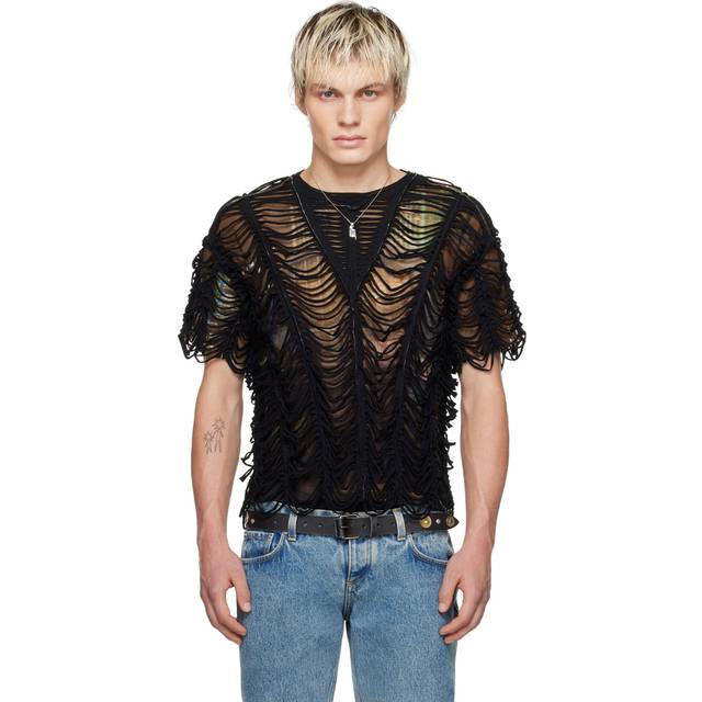 Jean Paul Gaultier Brown Shayne Oliver Edition T-Shirt - 60405030-BROWN/GREEN - L