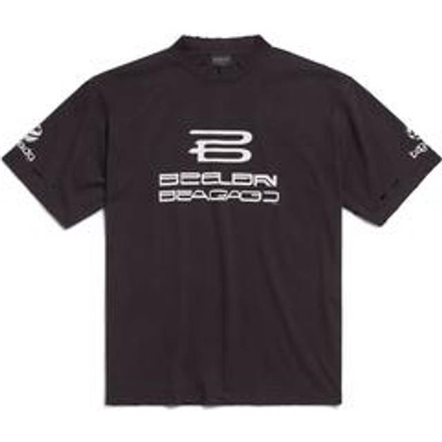 Balenciaga AI Generated T-Shirt Medium Fit - Black - Unisex - - Cotton