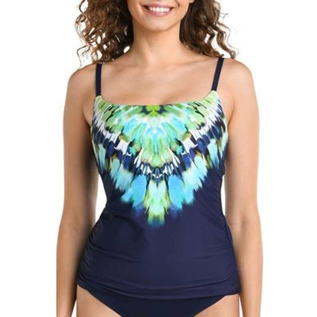 La Blanca Seas Lingerie Strap Tankini Top