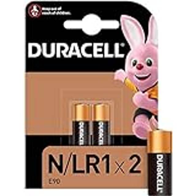 Duracell n mn9100 lr1 e90 am5 kn 1.5v alkaline batteries x 2 - longest expiry,