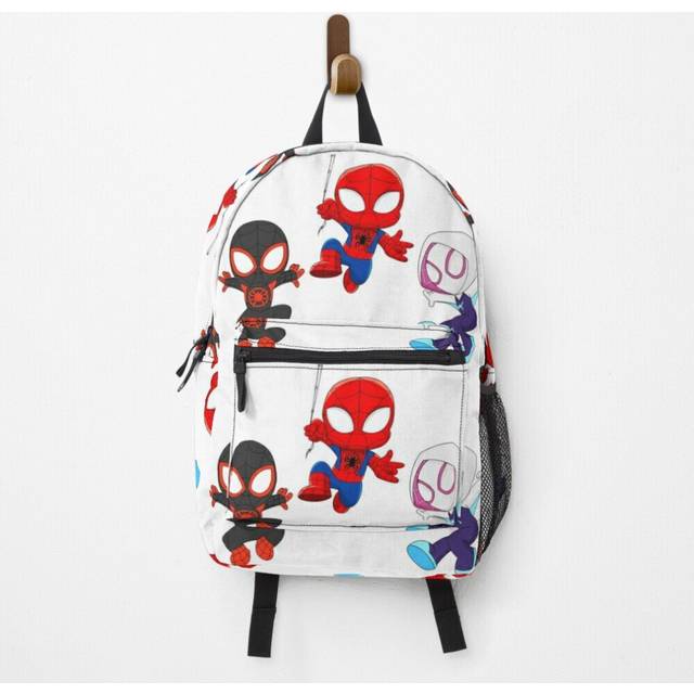 "Backpack Spidey amazing friends, spiders babies, spider ghost, cute baby spidey girl, cartoon spidey, black spidey School Bag Travel 15"""