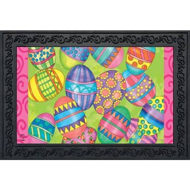 Briarwood Lane Easter Eggs Holiday Doormat